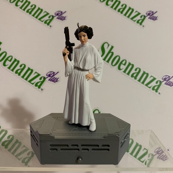 Hallmark Keepsake Christmas Storytellers Star Wars New Hope Princess Leia Organa - Picture 7 of 8
